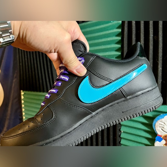 Nike Air Force 1 low changeable swoosh ( custom ) - Picture 7 of 12